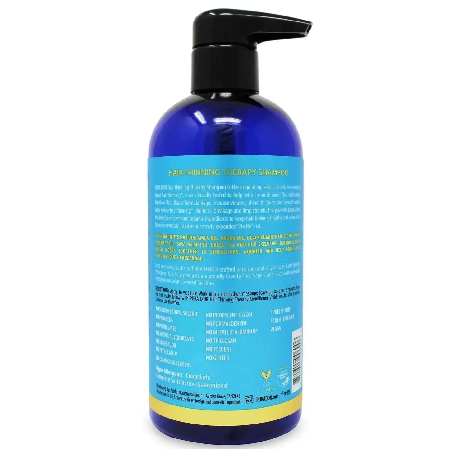 Ammuri Skincare PURA D’OR Shampoo for Thinning Hair-2