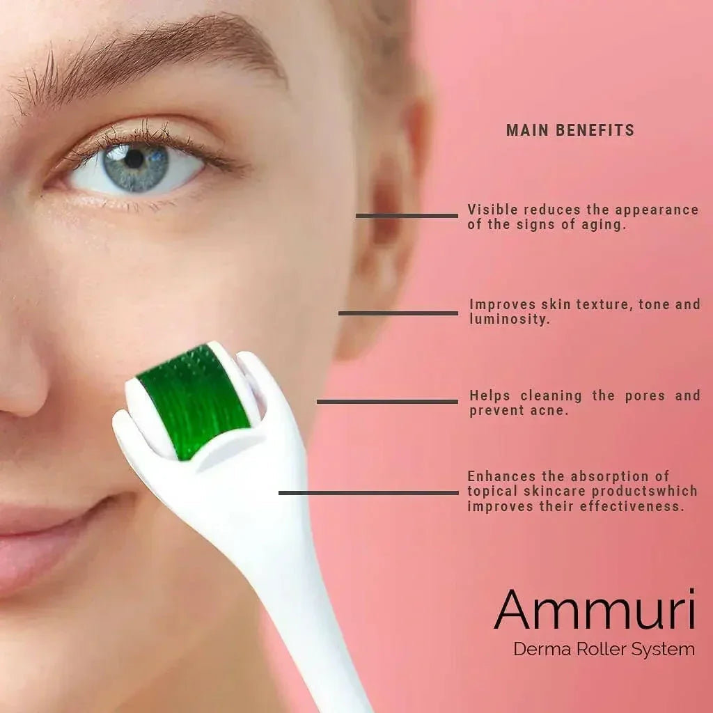 Ammuri Skincare Micro Needle Derma Roller System-2